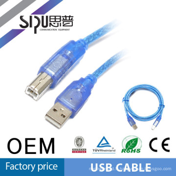 SIPU haute qualité usb printer cable mâle usb câble mini usb mâle Câble